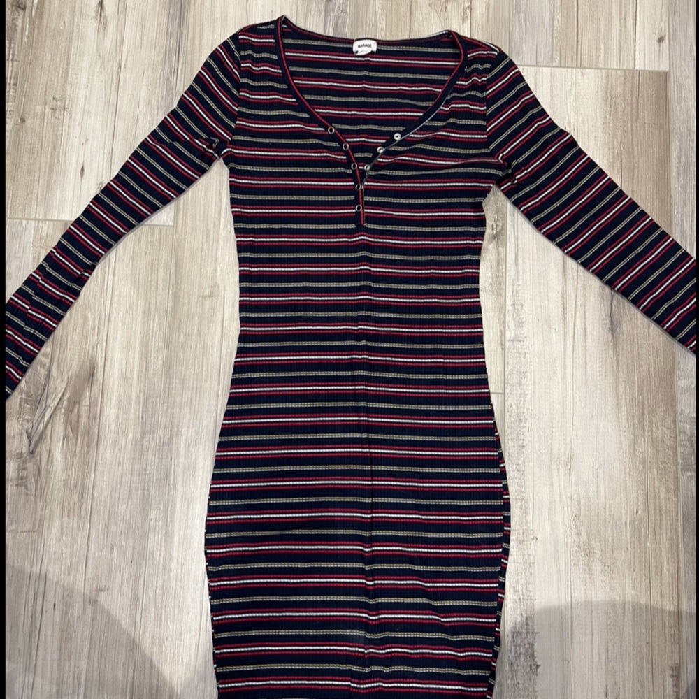 Striped Garage Dress